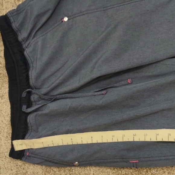 USED SCRUB STAR SCRUB PANTS GRAY AND PINK SIZE MEDIUM - Picture 8 of 11